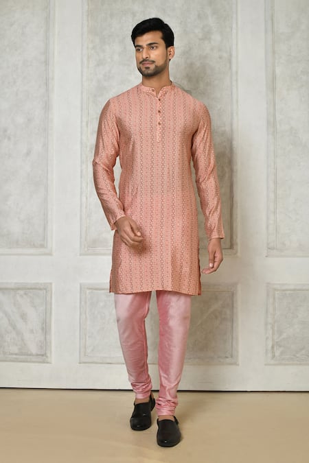 Arihant Rai Sinha Floral Mandala Print Short Kurta 