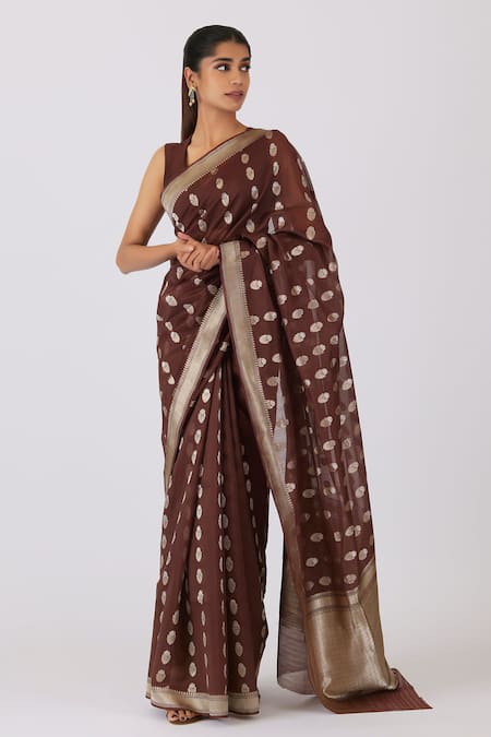 Shimai Jayachandra Fragrance Of The Earth Saree With Unstitched Blouse Piece 