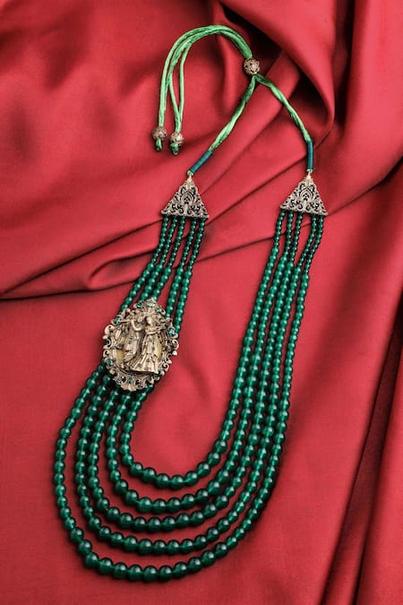 Cosa Nostraa Radhe Krishna Bead Embellished Mala 