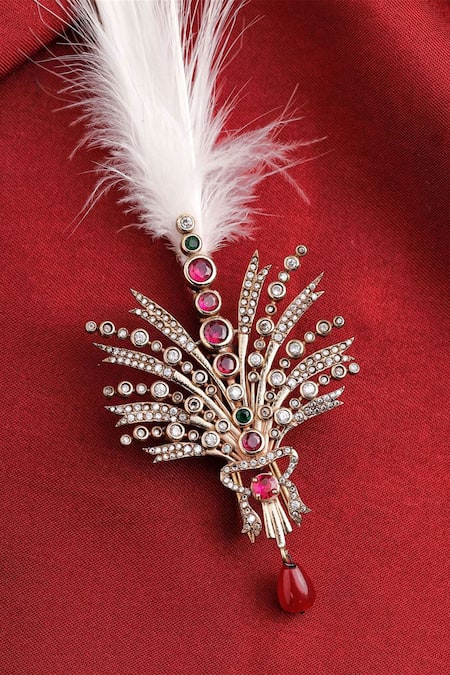 Buy Cosa Nostraa Gold Delicate Delight Embellished Kalangi Online at Aza Fashions Buy_Cosa Nostraa_Gold Delicate Delight Embellished Kalangi _Online_at_Aza_Fashions