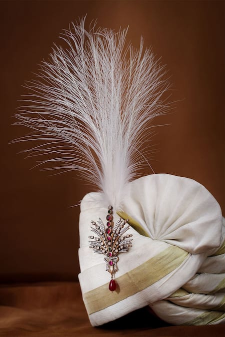 Cosa Nostraa_Gold Delicate Delight Embellished Kalangi _at_Aza_Fashions