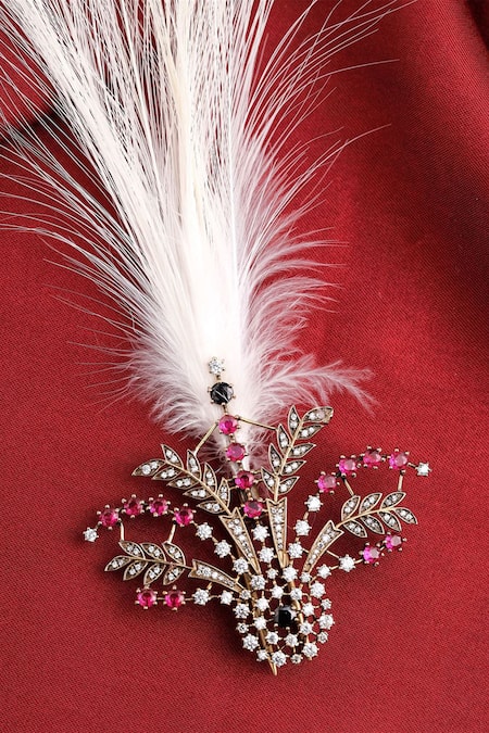 Buy Cosa Nostraa Gold Studded Shimmer Embellished Kalangi Online at Aza Fashions Buy_Cosa Nostraa_Gold Studded Shimmer Embellished Kalangi _Online_at_Aza_Fashions