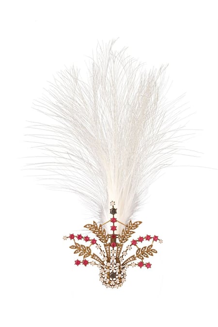 Shop Cosa Nostraa Gold Studded Shimmer Embellished Kalangi Online at Aza Fashions Shop_Cosa Nostraa_Gold Studded Shimmer Embellished Kalangi _Online_at_Aza_Fashions