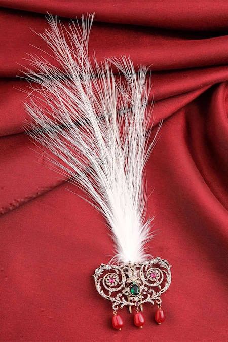 Cosa Nostraa Crown Glory Embellished Kalangi 