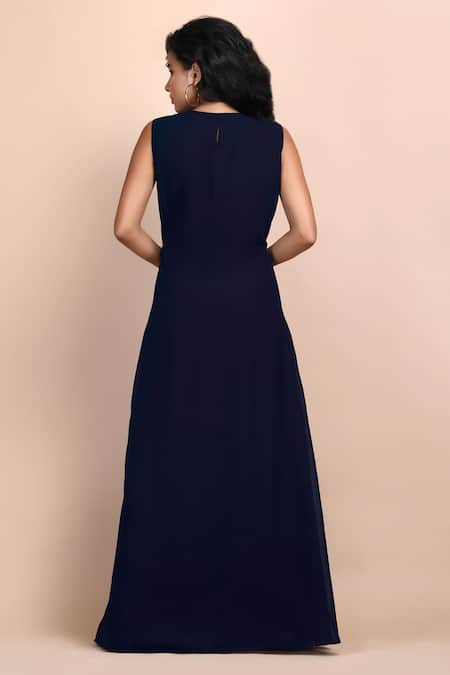 Label Ivish River Daisy Floral Embroidered Dress 