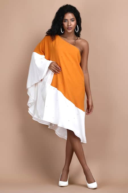 LABEL IVISH Marigold One Shoulder Dress 