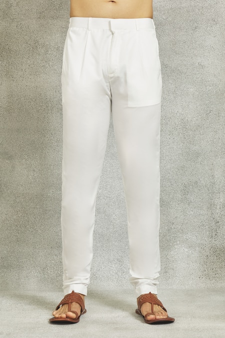 Nero By Shaifali And Satya_Black Silk Mirrors Work Kurta Set_at_Aza_Fashions