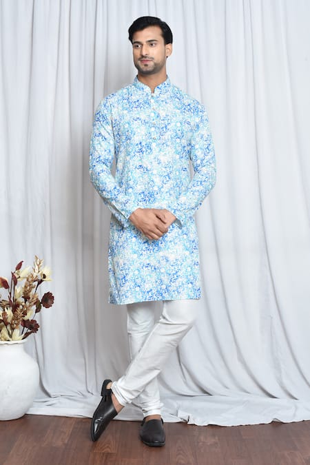 Arihant Rai Sinha Bloom Haze Print Kurta 
