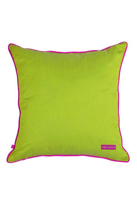 Oris Root_Multi Color Printed Bagh E Shalimar Jannat Mughal Cushion Cover Set Of 5_at_Aza_Fashions