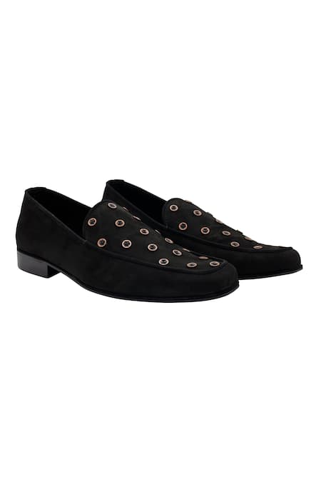 Pako Gabriel Button Embellished Loafers 