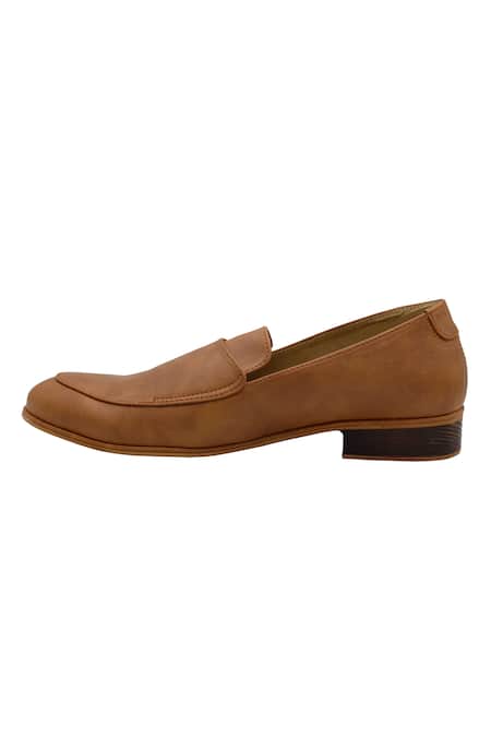 Pako_Brown Embellished Jude Buckled Monk Strap  _at_Aza_Fashions