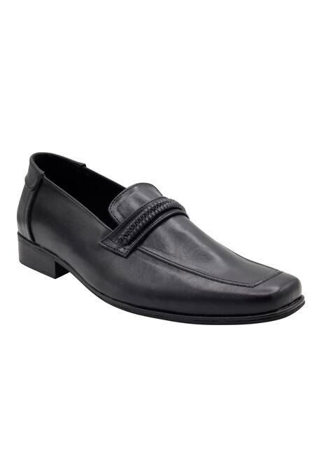 Pako_Black Matte Raphael Shoes  _Online_at_Aza_Fashions