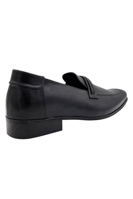 Shop_Pako_Black Matte Raphael Shoes  _Online_at_Aza_Fashions