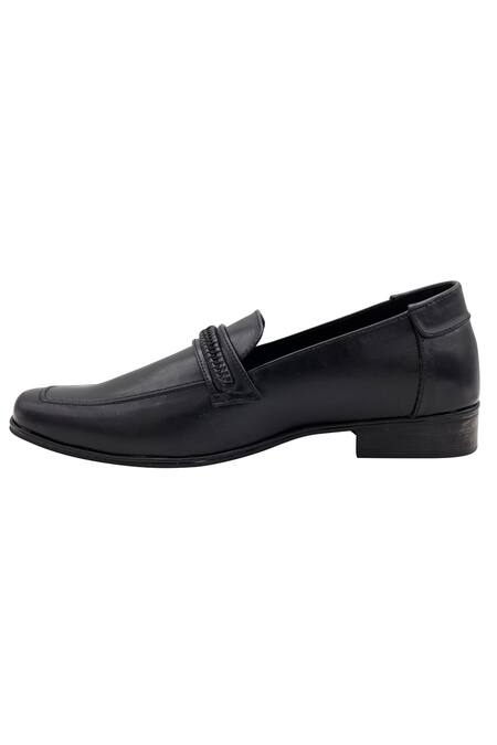 Pako_Black Matte Raphael Shoes  _at_Aza_Fashions