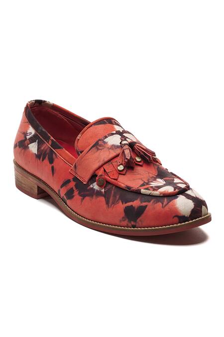 Shop_Banjaaran Studio_Multi Color Nodum Slip-on Loafers _Online_at_Aza_Fashions