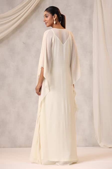 K-Anshika Floral Embroidered Kaftan 