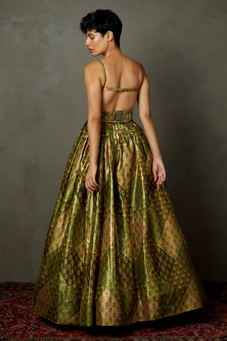 RI.Ritu Kumar Floral Vintage Print Dress 