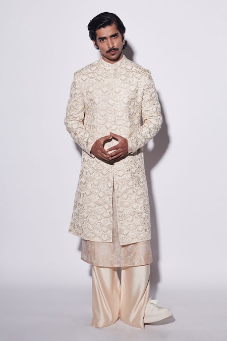Varun Bahl Embroidered Sherwani Set 