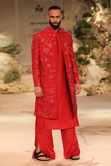 Varun Bahl Embroidered Sherwani Set 