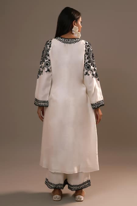 Sonia Khatri Pankhudi Long Kurta & Palazzo Set 