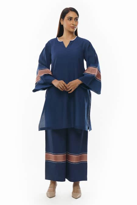 KHAT Handwoven Tunic & Pant Set 