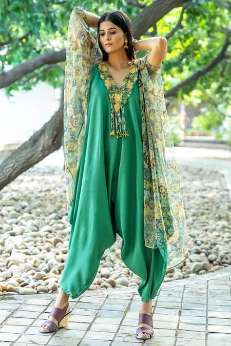 Womens jumpsuit cheap with cape