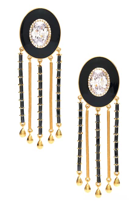Aulerth X Shivan And Narresh Numisma Fringe Earrings 