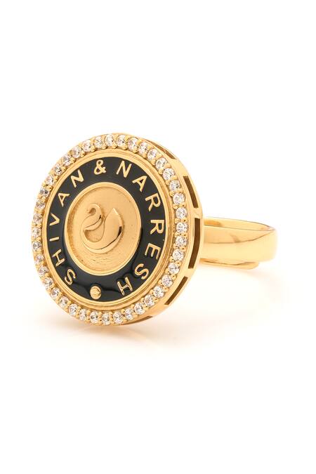 Aulerth X Shivan And Narresh Numisma Signet Circular Ring 