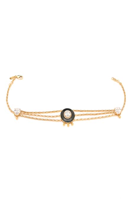 Aulerth X Shivan And Narresh Numisma Iconic Stone Embellished Pendant Choker 