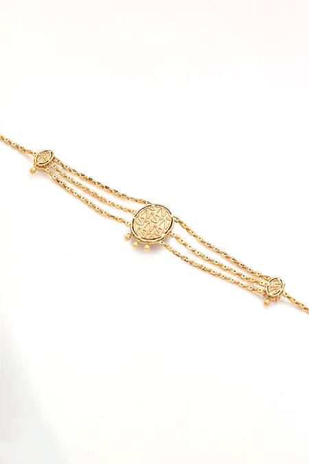 Shop_Aulerth X Shivan And Narresh_Black Numisma Iconic Stone Embellished Pendant Choker _Online_at_Aza_Fashions