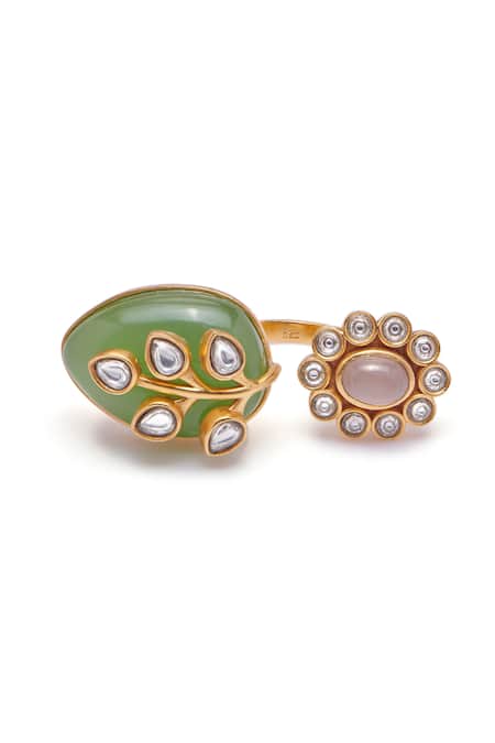 Aulerth X Suneet Varma Sasha Stone Embellished Ring 
