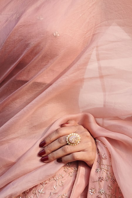 Aulerth X Suneet Varma Loren Stone Embellished Ring 