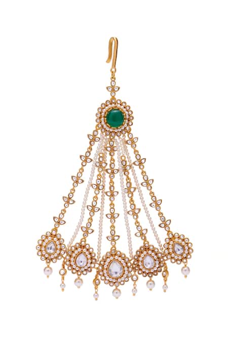 Aulerth X Suneet Varma Nasrin Stone Embellished Pasa 