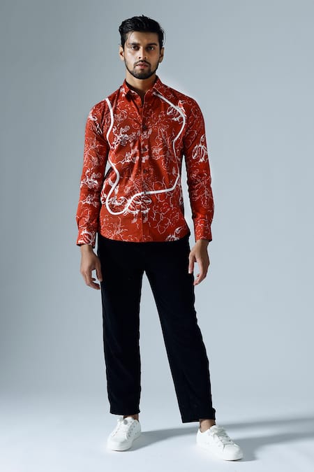 KLAD Rosa Bloom Print Shirt 