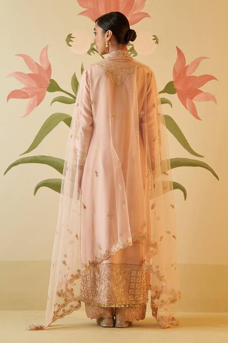 Angad Singh Zardozi Embroidered Kurta Pant Set 