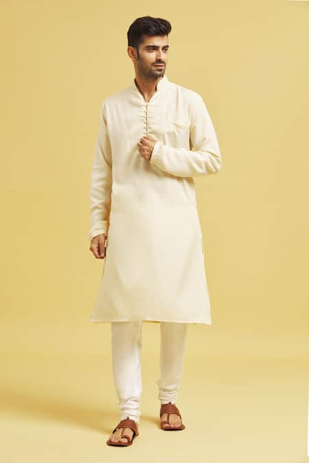 Arihant Rai Sinha Geometric Thread Embroidered Kurta Set 