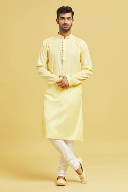 Arihant Rai Sinha Stripe Pattern Kurta Set 