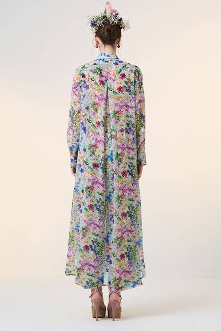 Dania Siddiqui Sayuri Floral Print Pant 