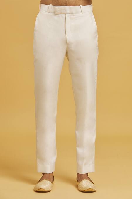 Seirra Thakur Blue Silk, , Satin Solid Kurta And Straight Pant Set at Aza Fashions Seirra Thakur_Blue Silk, , Satin Solid Kurta And Straight Pant Set_at_Aza_Fashions