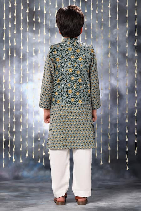 Littlecheer Jaipuri Bloom Print Jacket 