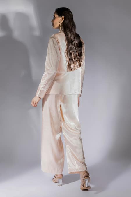 Masumi Mewawalla Placement Embroidered Blazer & Pant Set 