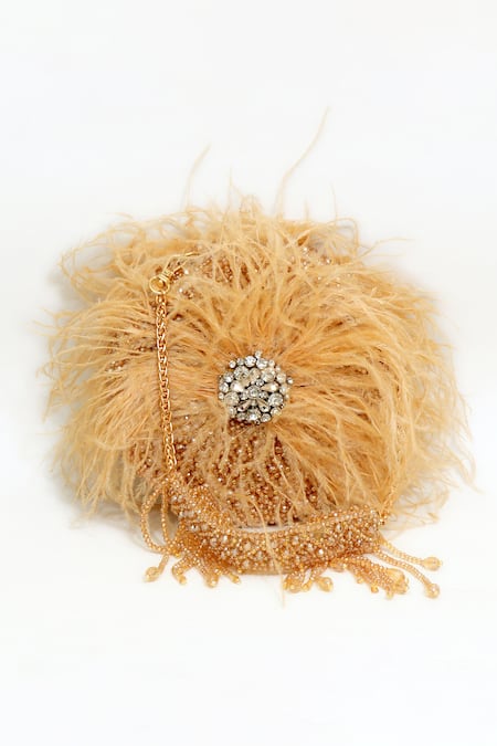 Eena Crystal Embellished Clutch 