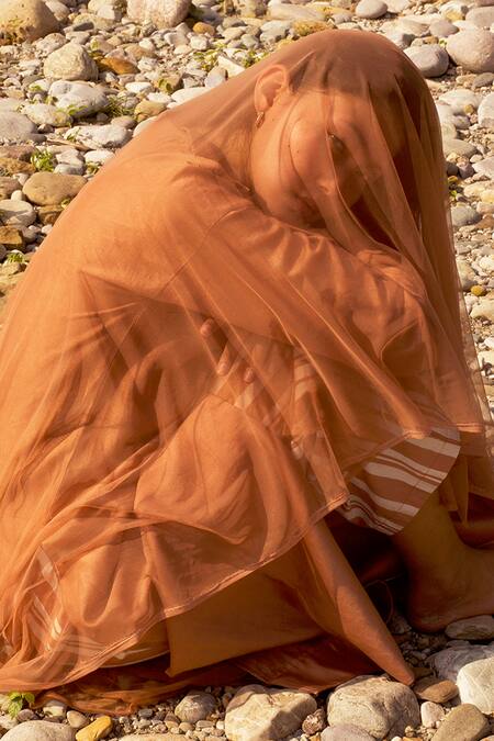 Buy Three Pink Chanderi Collared Solid Jacket Online at Aza Fashions Buy_Three_Pink Chanderi Collared Solid Jacket _Online_at_Aza_Fashions