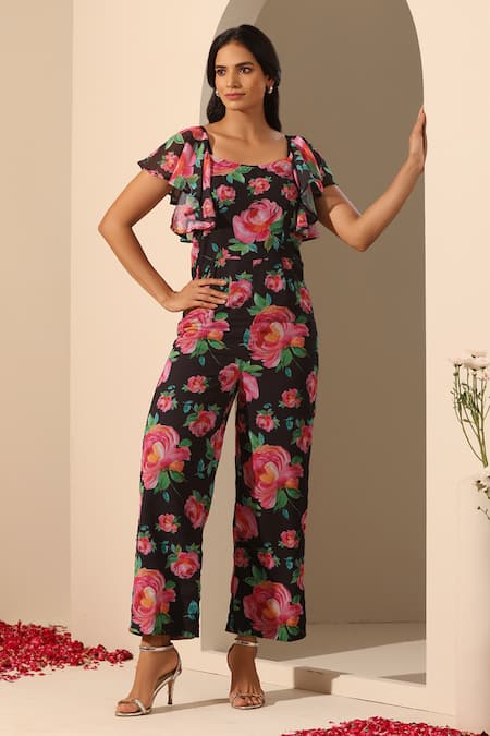 POMCHA JAIPUR Gul Gulaab Jumpsuit 