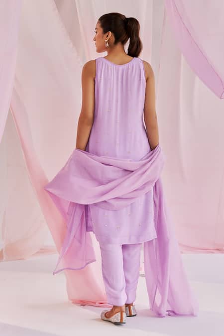 Keosha Pema Hand Embroidered Kurta Pant Set 