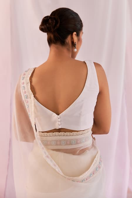 Keosha Renee Silk Chanderi Blouse 