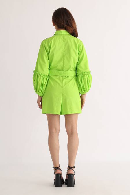 Studio Moda India The Melinoe Front Tie Up Playsuit 