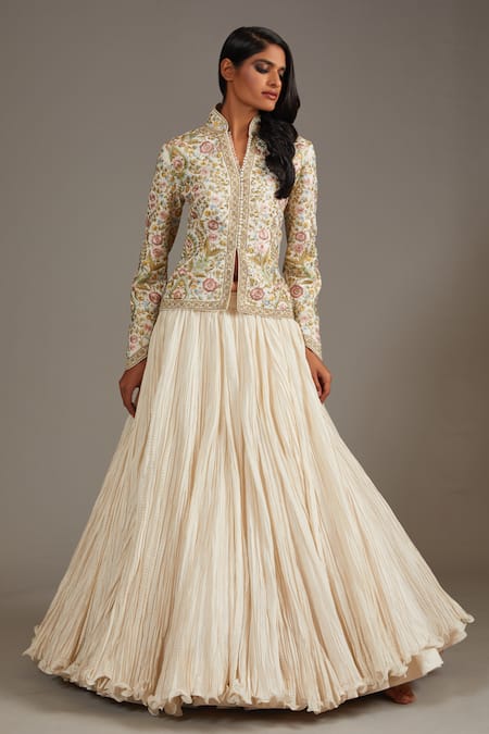 Rohit Bal Blossom Embroidered Jacket 