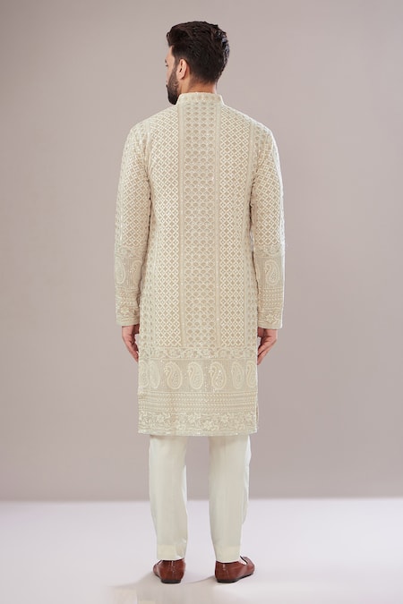 Kasbah Lucknowi Thread & Sequin Work 