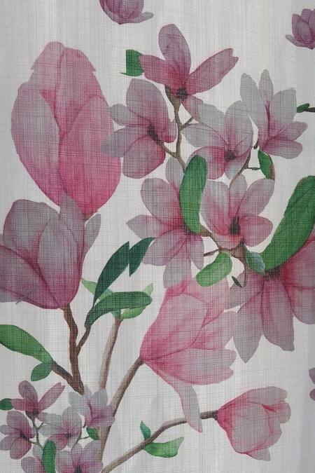 Throwpillow Purple Polyester Printed Floral Curtains - Set Of 2 Online at Aza Fashions Throwpillow_Purple Polyester Printed Floral Curtains - Set Of 2_Online_at_Aza_Fashions